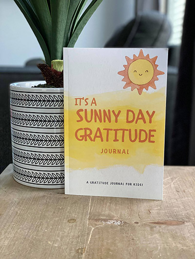 Sunny Day Gratitude Journal Front Cover