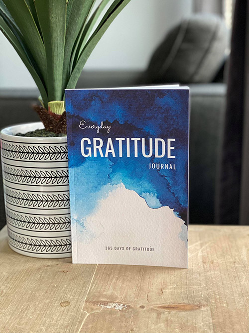 Everyday Gratitude Journal Front View