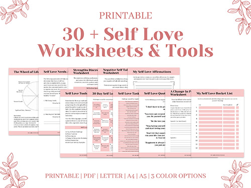 Self Love Workbook Insert 01